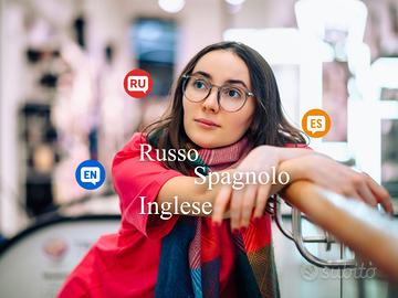 Insegnante di russo, inglese e spagnolo