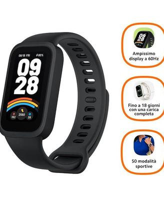 Smartwatch Xiaomi Smartband 9 Active Nero