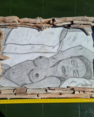 quadro artistico Donna nuda