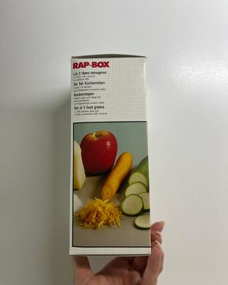metaltex rap-box grattugia