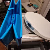 fasciatoio chicco + bilancia + vaschetta Stokke