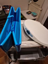 fasciatoio chicco + bilancia + vaschetta Stokke