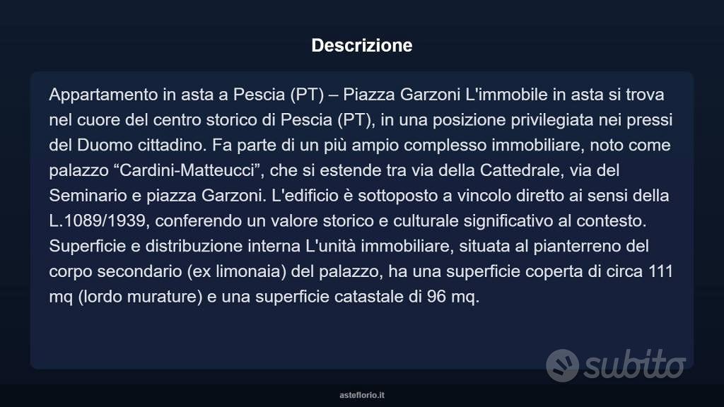 Appartamento – Pescia, Ricciano - Vista 4