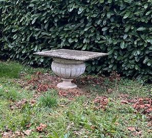 Tavolino da giardino in cemento (pezzo originale)