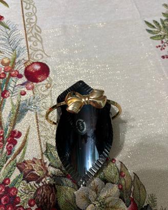 Portatovaglioli placcato in oro 24kt