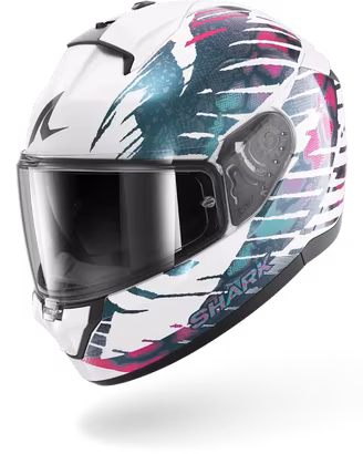CASCO RIDILL 2 REPTAIA White Violet Cameleon