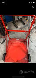 Carrello porta fusti