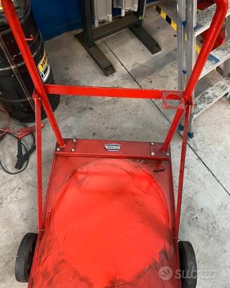 Carrello porta fusti