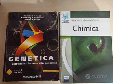 Libri Universitari Genetica e Chimica Inorganica