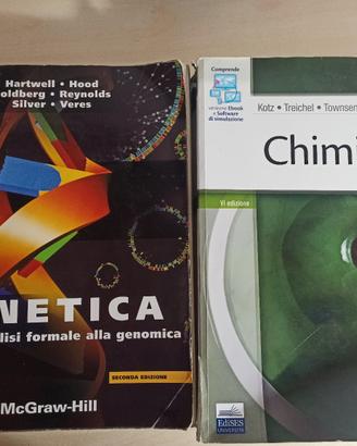 Libri Universitari Genetica e Chimica Inorganica