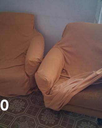 divano letto con poltrone 
