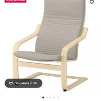 Sedia a dondolo Ikea