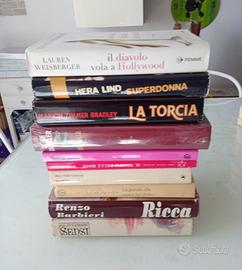 LOTTO 10 libri romanzi narrativa autori vari 