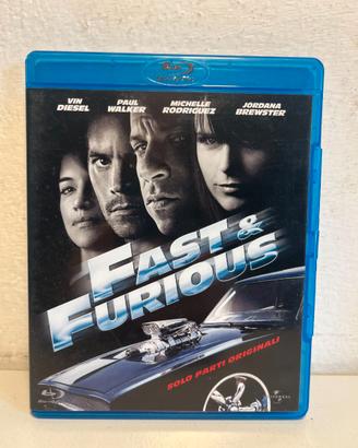 Fast and Furious solo parti originali Blu Ray ITA