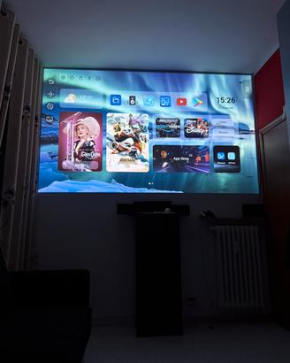 proiettore con display 800 lumen