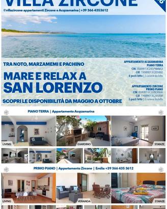 Sicilia San Lorenzo Reitani Marzamemi Noto