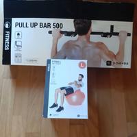 Barra per pull up e fitball