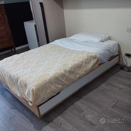 Letto Mandal IKEA 120*200 + materasso  valevag 
