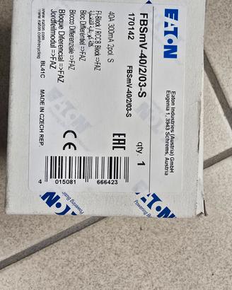 blocco differenziale eaton