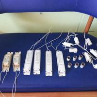 6 reattori per lampade al neon più accessori