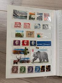 Collezione francobolli estera tante Nazioni divers