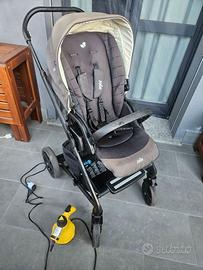 Passeggino trio con ovetto e navicella Joie
