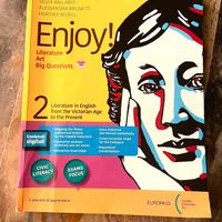 Libro scolastico “Enjoy! 2”+libricino allegato+DVD