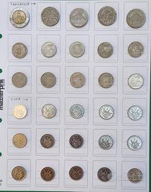Lotto 30 Monete Estere - Thailandia e Cina.
