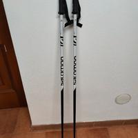 bastoni sci Salomon alluminio 130cm
