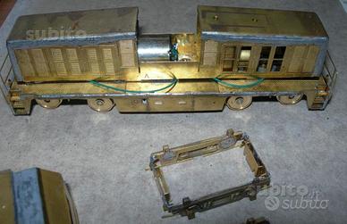 Treni Kit Ottone FS D143 Truman parzialmente monta