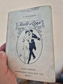 LIBRO "BALLI DI OGGI" AUTORE: GIOVANNINI DEL 1914