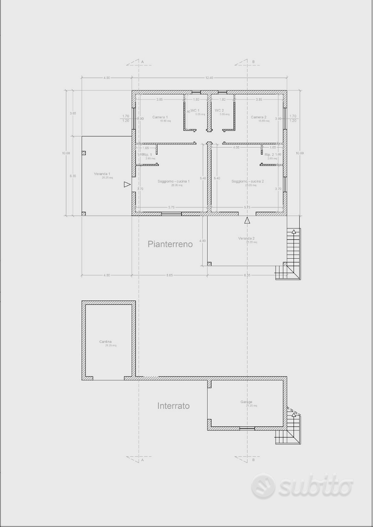 Terreno con progetto esecutivo - Vista 4