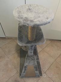 Tiragraffi per gatti 3 livelli con cuccia – NUOVO