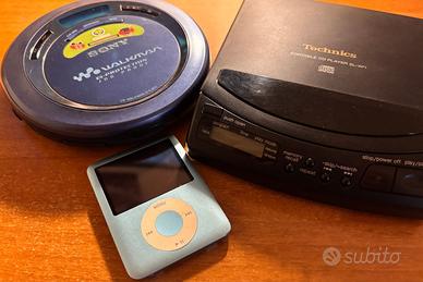 Lotto apple ipod, discman sony e techincs