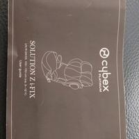 seggiolino auto Cybex solution i fix 3-12 anni
