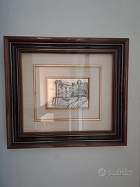 Quadro/bassorilievo in argento 996‰ Alliani