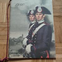 Calendario Storico Dell' Arma Dei Carabinieri 1980