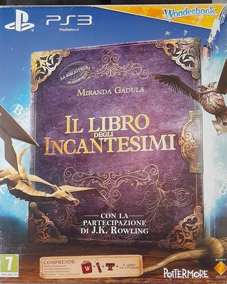 PS3 WONDERBOOK Libro di incantesimi Harry Potter
