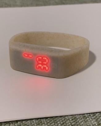 Orologio digitale TOO LATE, LED, misura S