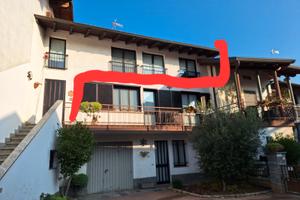 Trilocale mansardato arredato