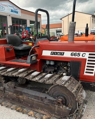 Trattore a cingoli Fiat 665