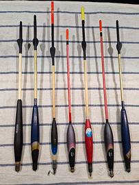 Serie galleggianti waggler  pesca inglese