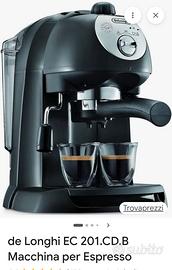 Macchina caffè espresso  De Longhi