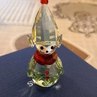 Swarovski elfo, topino e farfalla