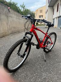 Bici mountain bike ammortizzata Montana 24