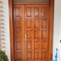 Porta di ingresso in Legno