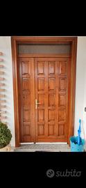 Porta di ingresso in Legno