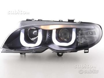 Fanali anteriori bmw serie 3 E46 angel TUBE led