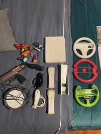 wii + accessori + giochi