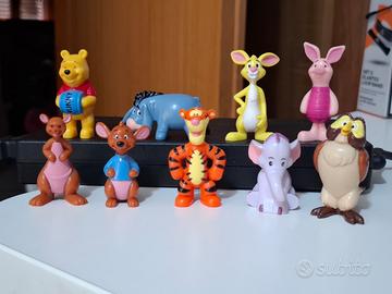 Set Completo 9/9 Winnie the Pooh e gli Efelanti